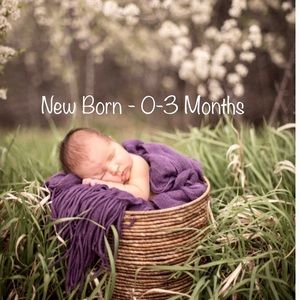 New born -  0-3 months clothing